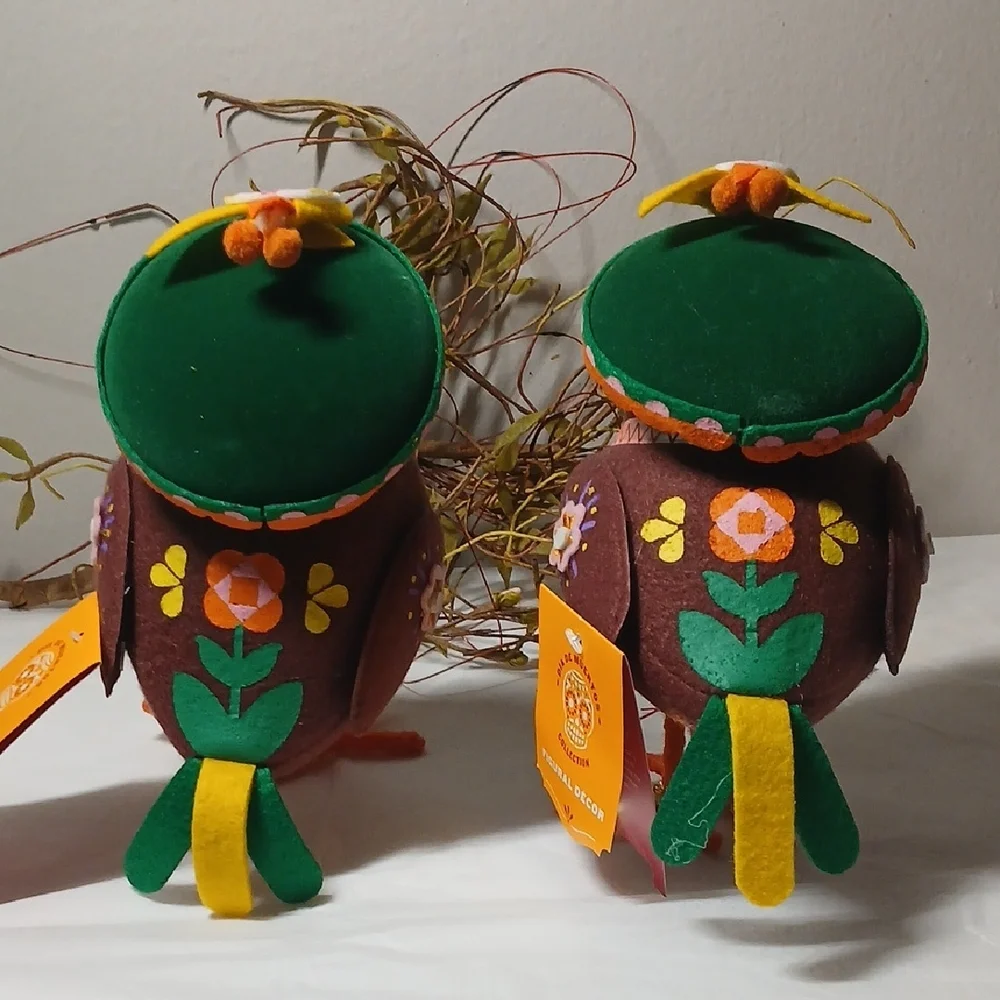 Target Dia De Muertos Brown Bird Decor 2025 NWT Festive Holiday Party One Bird